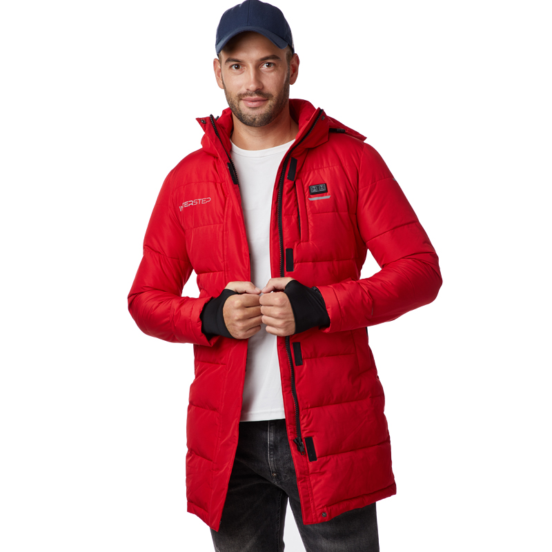 Amazon Hot Sale Lightweight Down Jacket, Stand Collar Verwarmde winterjas