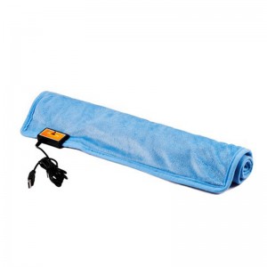 Reizen verwarmde gooi deken, zachte wasbare elektrische deken voor winterseizoen